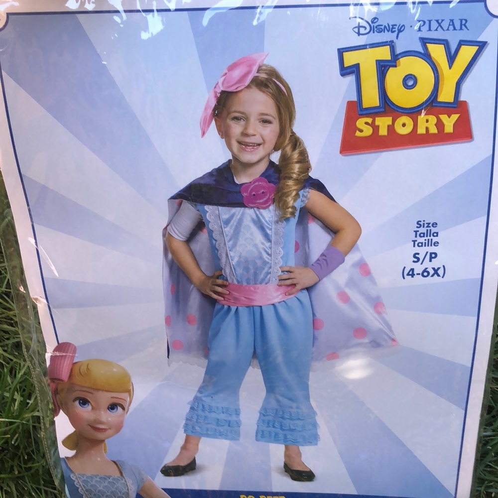 Disneys Bo Peep costume size 4-6x